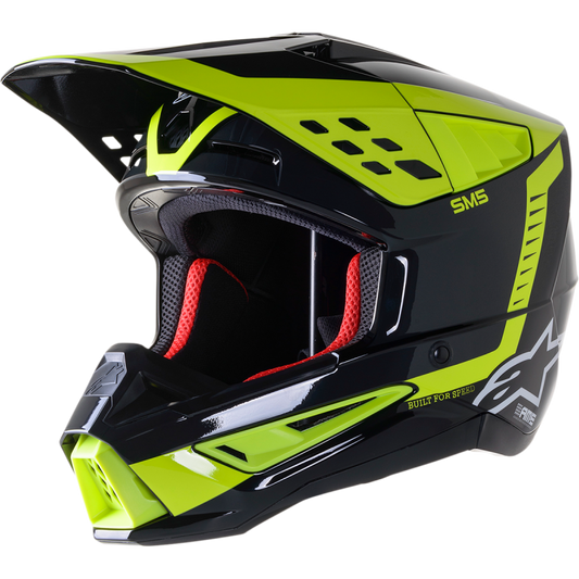HELM SM5 BEAM BLK/YL L