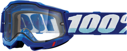 ACCURI 2 ENDURO MOTO GOGGLE BLUE - CLEAR DUAL LENS