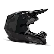 Fox V1 Bnkr Helmet Blk Cmo