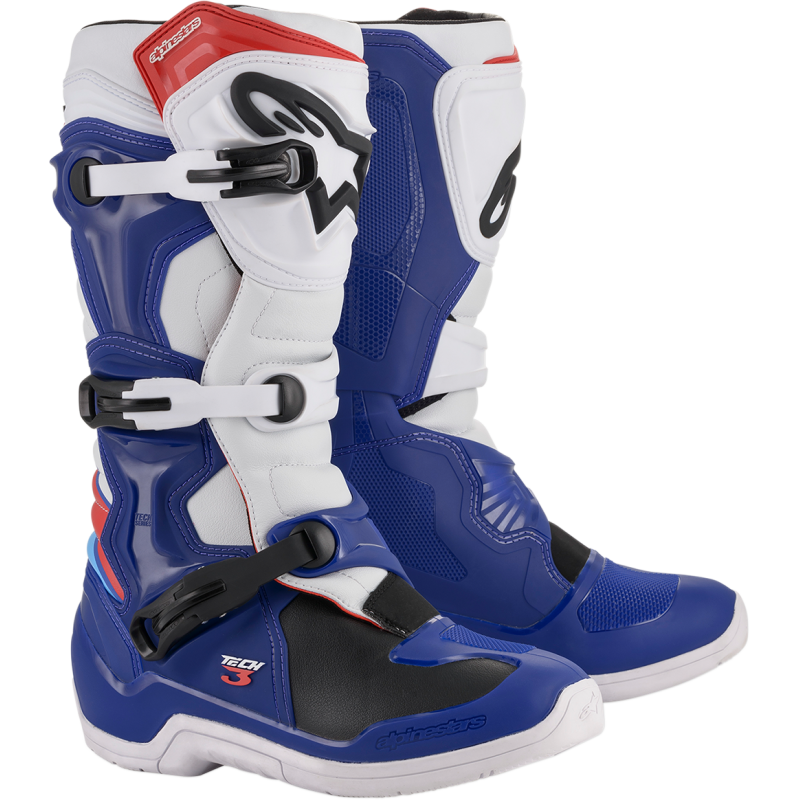 ALPINESTARS BOOT TECH 3 BL/WT/RD