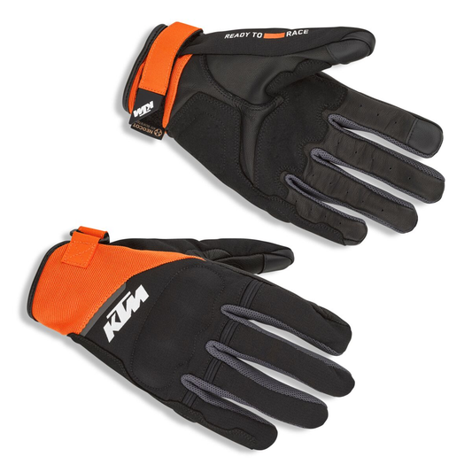KTM TWO 4 RIDE V3 GLOVES BLK/GREEN