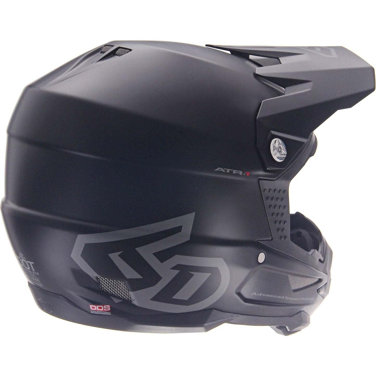 6D ATR-1 MX Helmet - Flat Black
