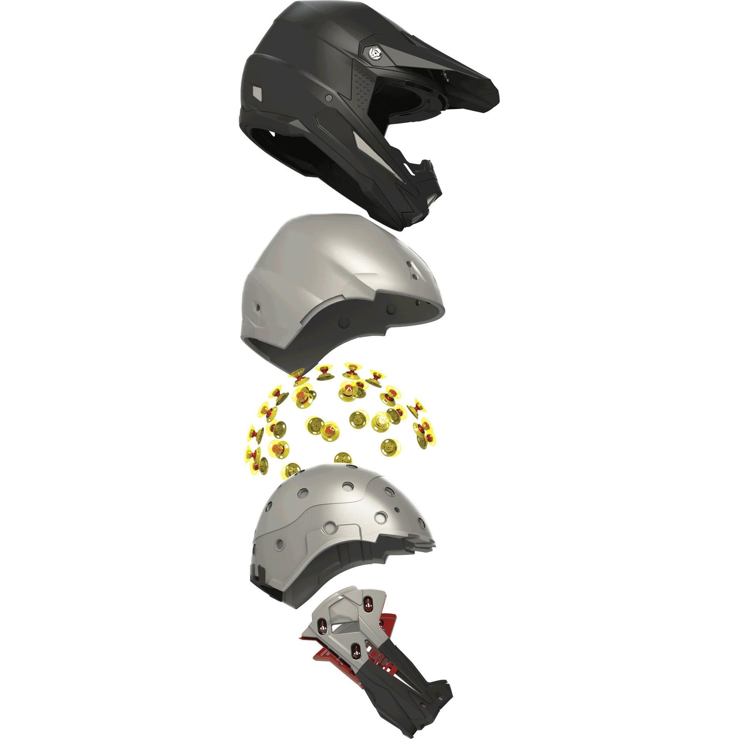 6D ATR-1 MX Helmet - Flat Black