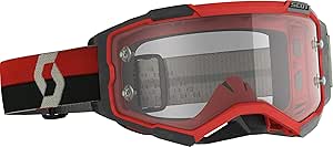 XGOGGLE FURY RED/BLACK CLEAR WORKS