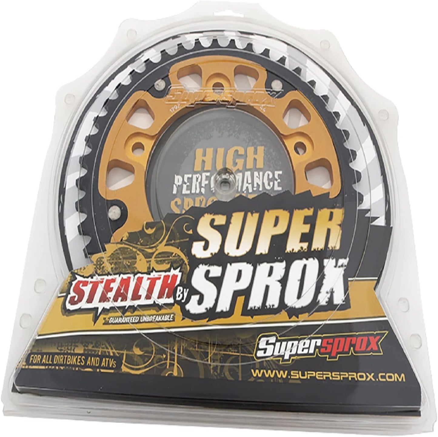 Supersprox Stealth Suzuki 42T 525 Rear Sprocket