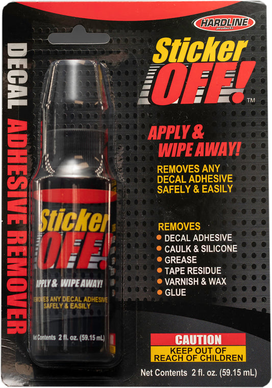 HARDLINE STICKER OFF! DECAL ADHESIVE REMOVER