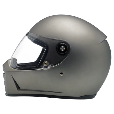 Biltwell Lane Splitter Helmet - Flat Titanium