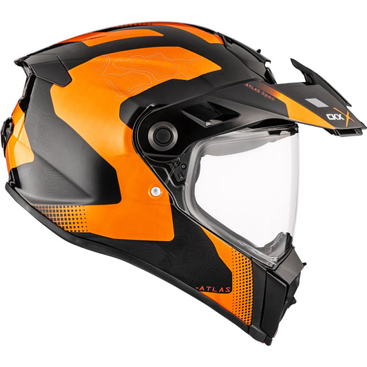 CKX Atlas Bedrock Helmet - Glossy Orange