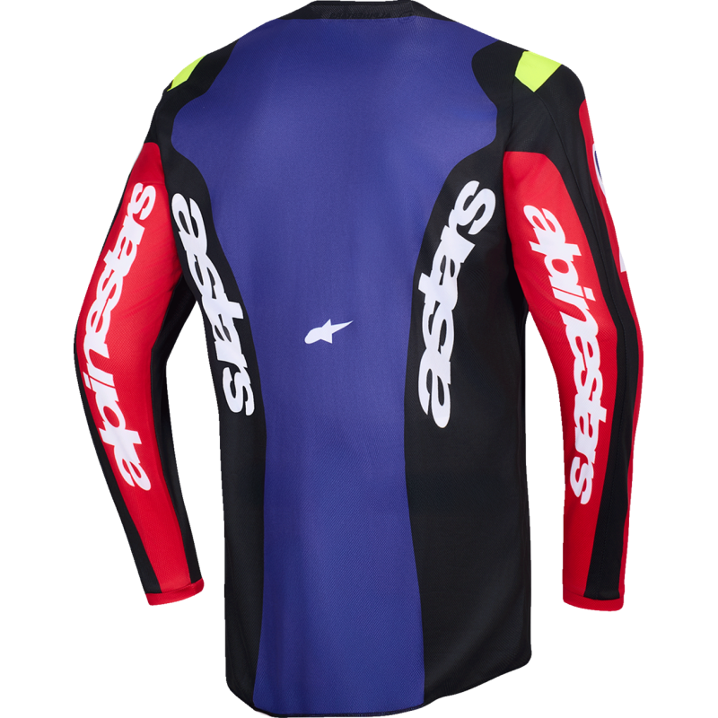 ALPINESTARS JERSEY FLUID GRID RED/BLK/PURP