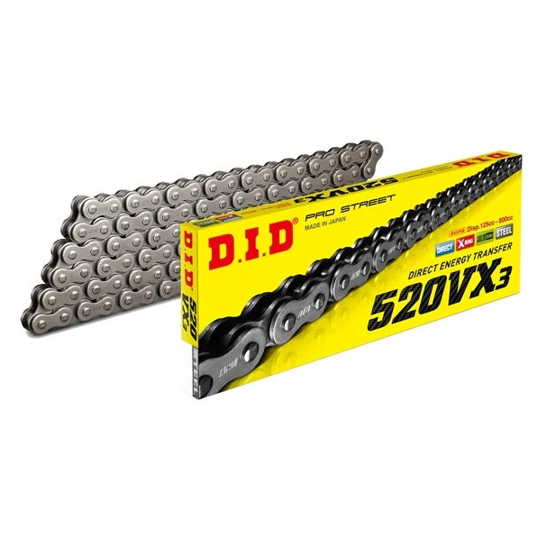 D.I.D. PRO STREET 520VX3-120L CHAIN