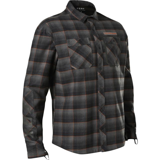Fox Legion Defend Drive Wind Flannel - Dark Shadow