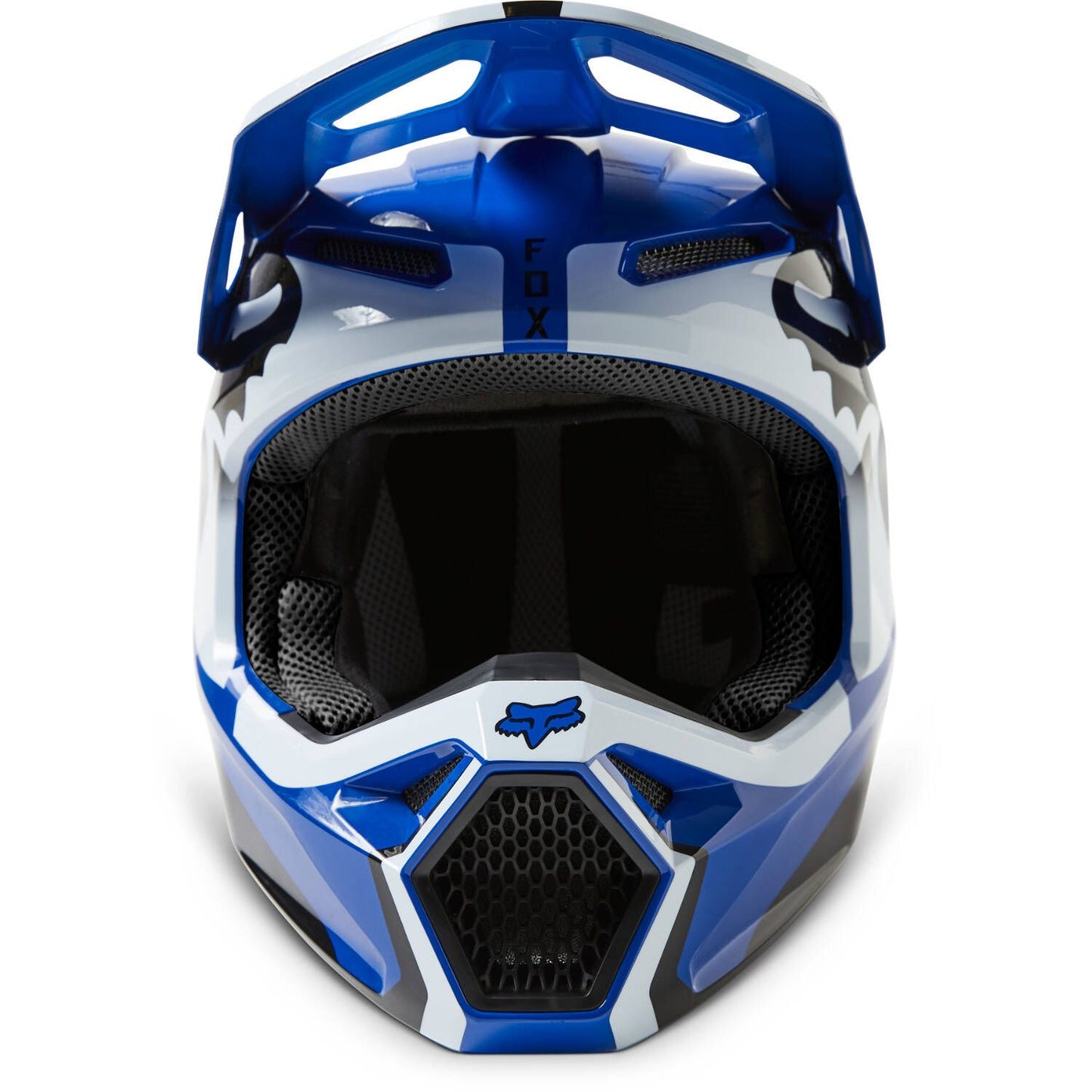 Fox V1 Leed MX Helmet - Blue