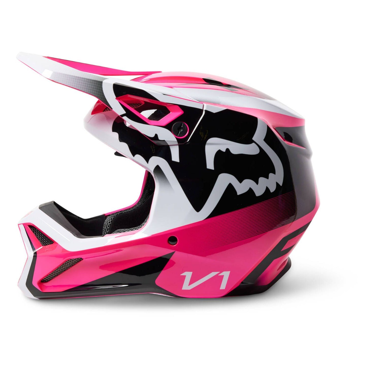 Fox V1 Leed MX Helmet - Pink