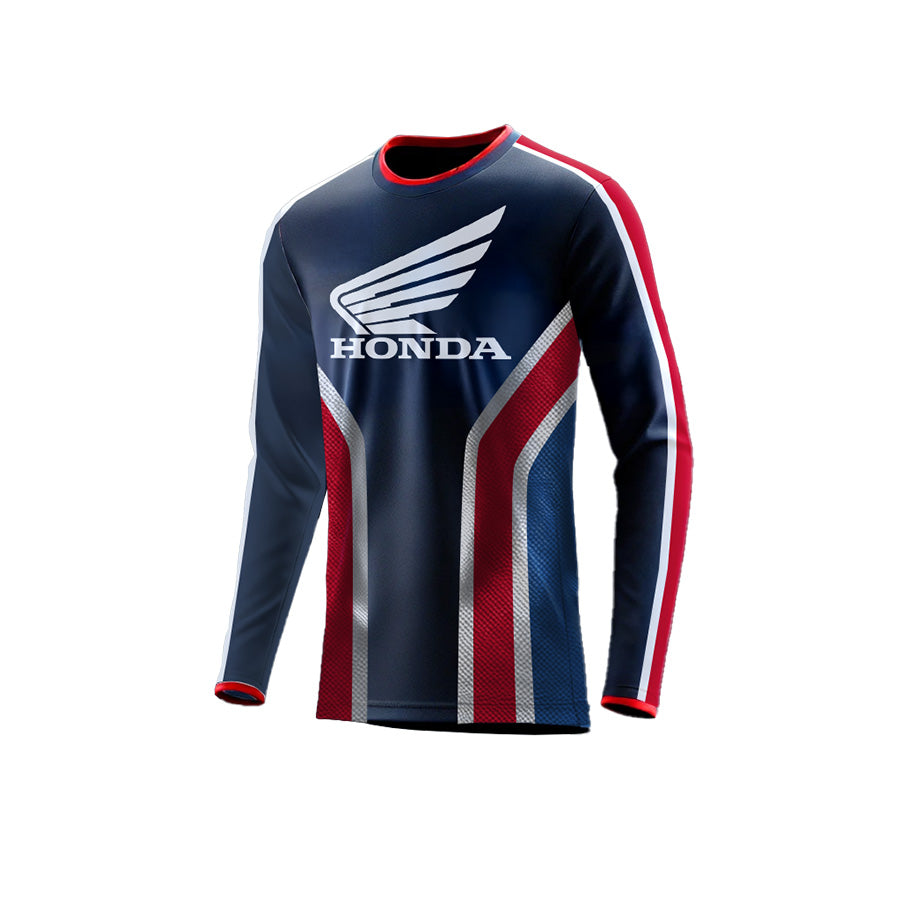 Honda Motocross Jersey, Blue