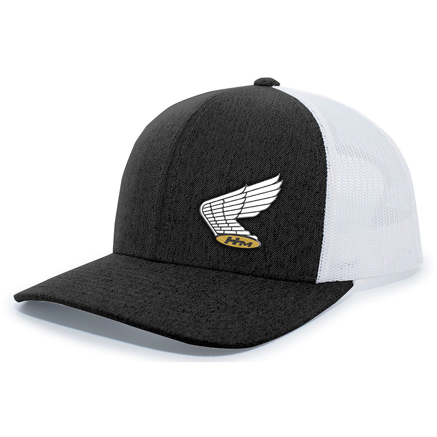 Honda Pacific Headwear Mesh Back Budget Cap, Retro Wing OS