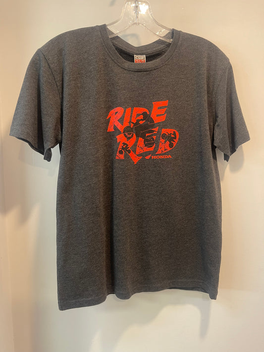 YTH Honda Ride Red T-Shirt - Large