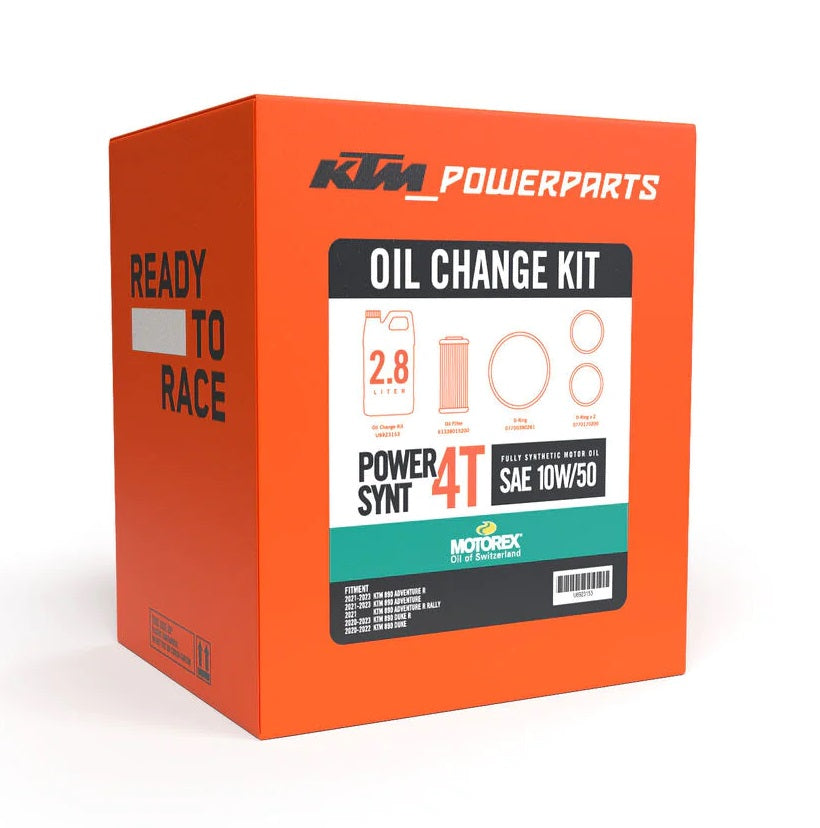 KTM OIL CHANGE KIT 2.8L POWER SYNT 10W/50