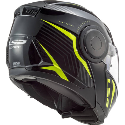LS2 Horizon Modular Helmet - Black/HiFlo