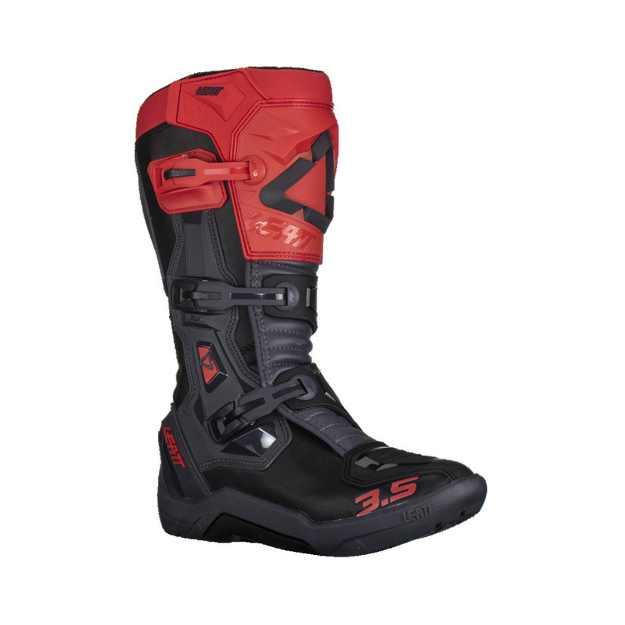 Leatt Moto 3.5 MX Boots - Red