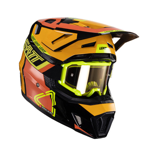 Leatt Moto 7.5 V24 MX Helmet - Citrus