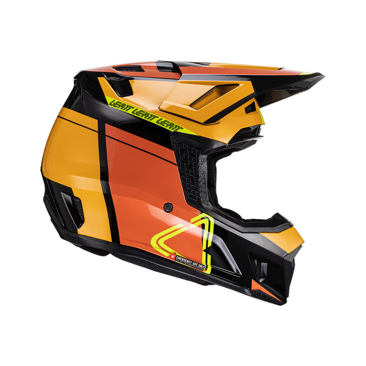 Leatt Moto 7.5 V24 MX Helmet - Citrus