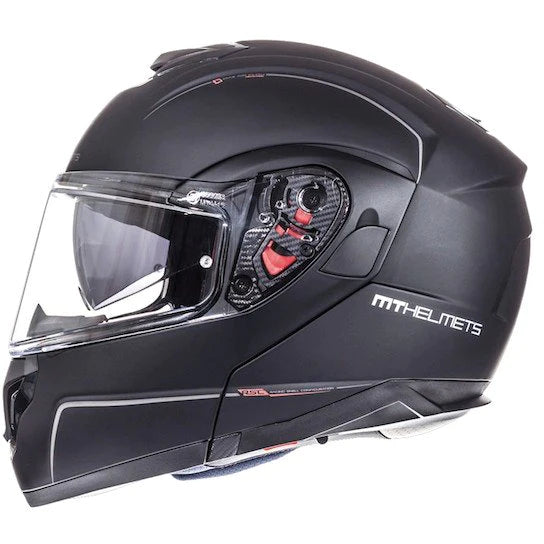 MT Helmets ATOM SV Helmet - Matte Black