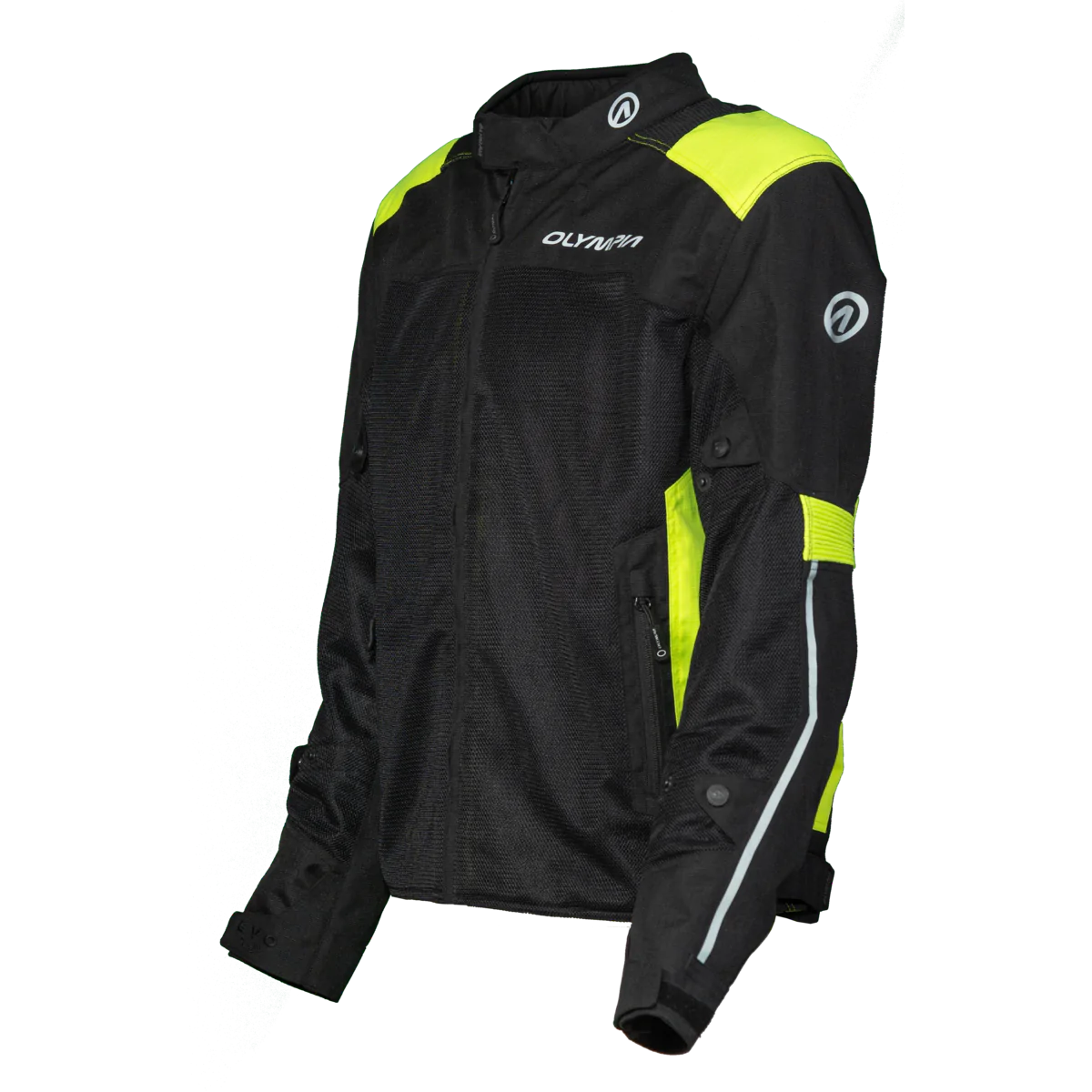 Olympia Dallas 2 Mesh Jacket - Black/HiViz