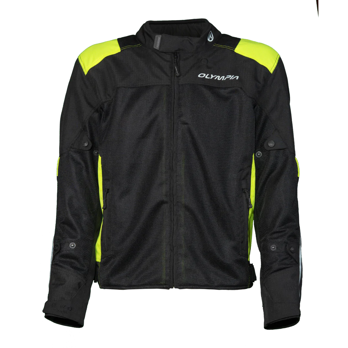 Olympia Dallas 2 Mesh Jacket - Black/HiViz