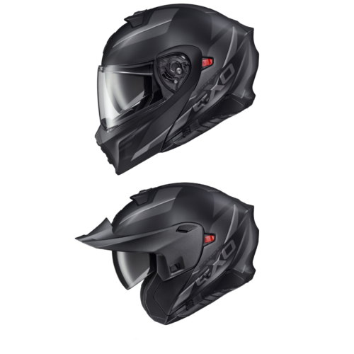 Scorpion EXO-GT930 3-in-1 Modular Helmet - Modulus Black