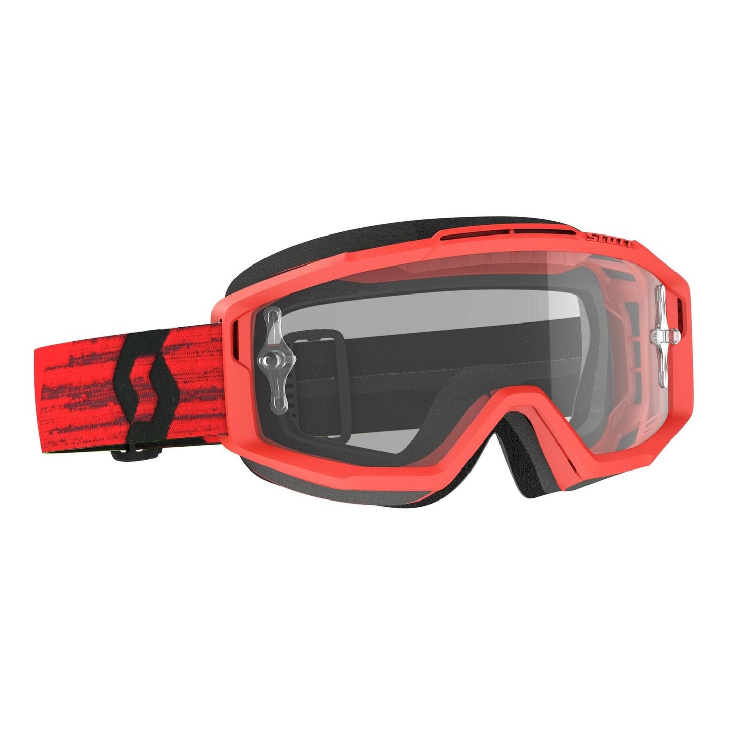 Scott Split OTG MX Goggles - Red