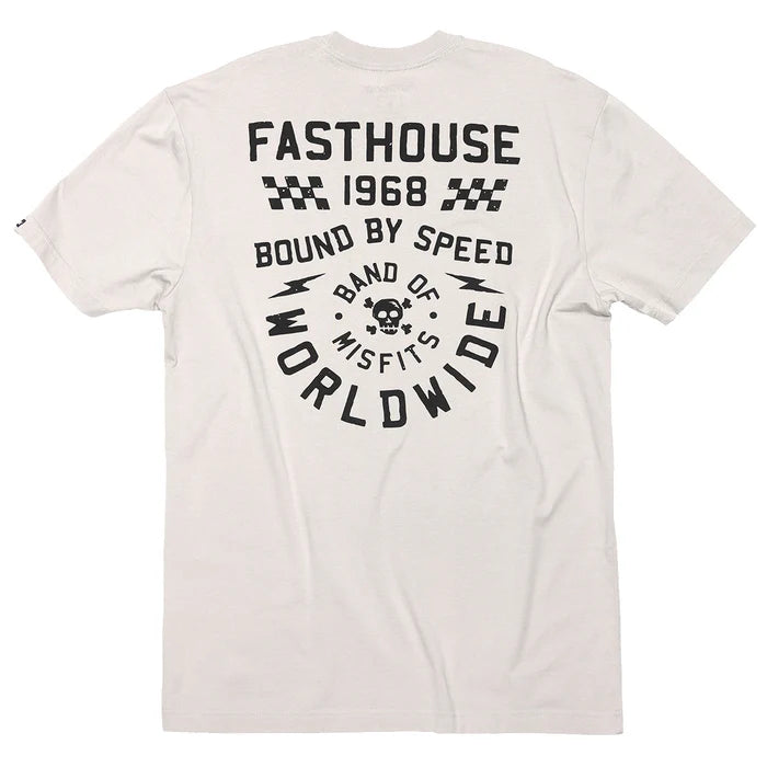 FASTHOUSE SEAVER SS TEE LIGHT GRAY