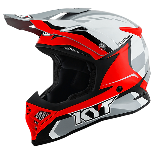KYT Skyhawk Glowing Red/White