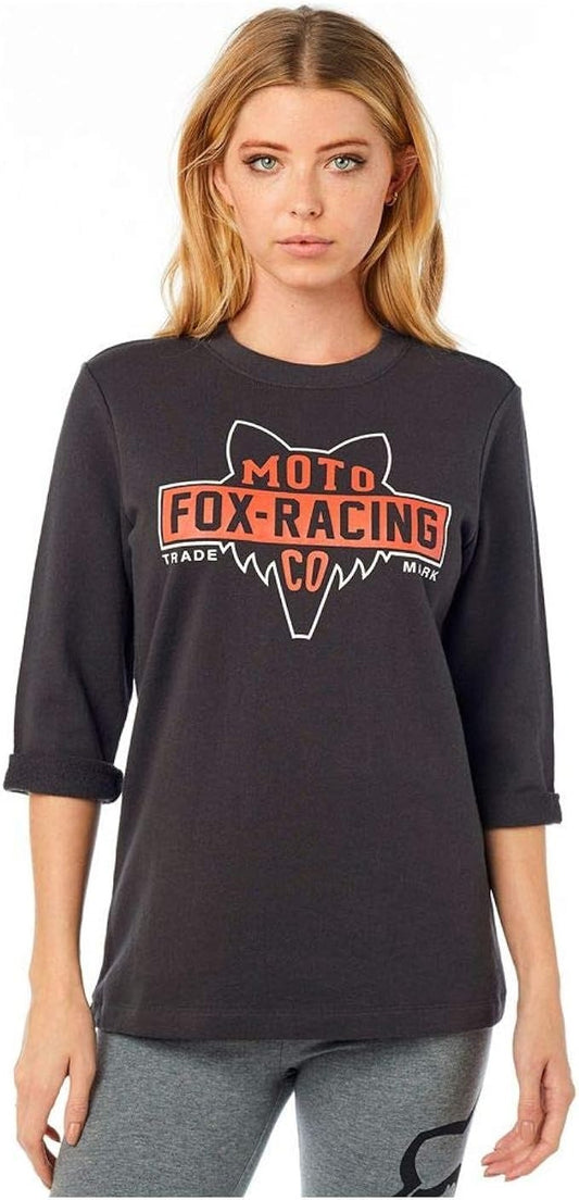 Women's Fox Lowdown 3/4 Sleeve Crew Fleece