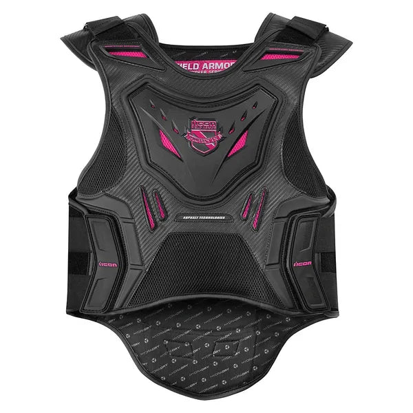 Women's Icon Stryker Vest - Black/Pink