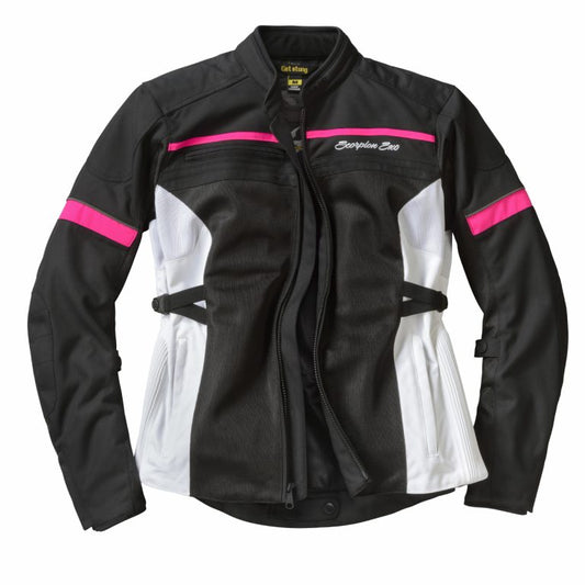 Women's Scorpion Cargo Air Jacket - Black/White/Pink