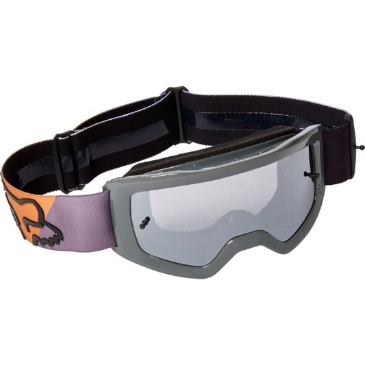 Youth Fox Main Skew MX Goggles - Black/Gold