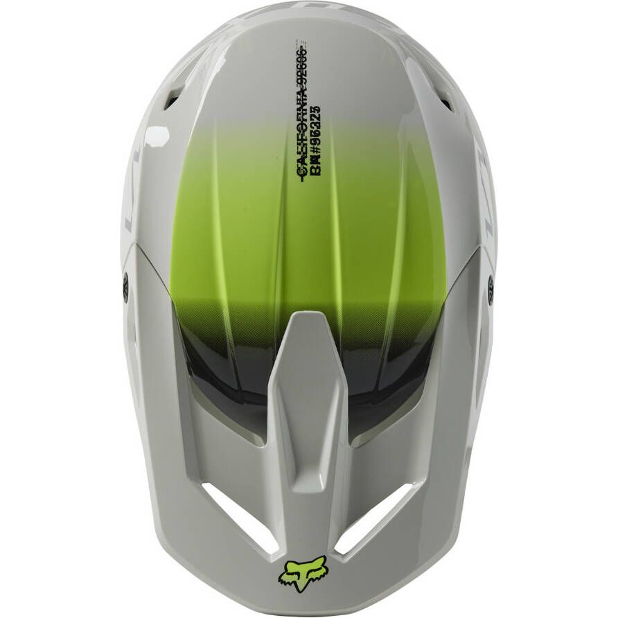 Youth Fox V1 Toxsyk MX Helmet - Steel Gray