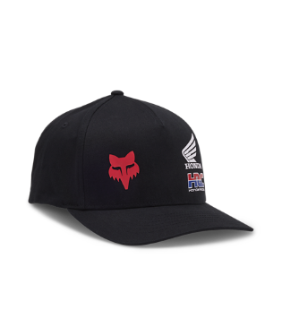 Fox X Honda Flexfit Hat Black