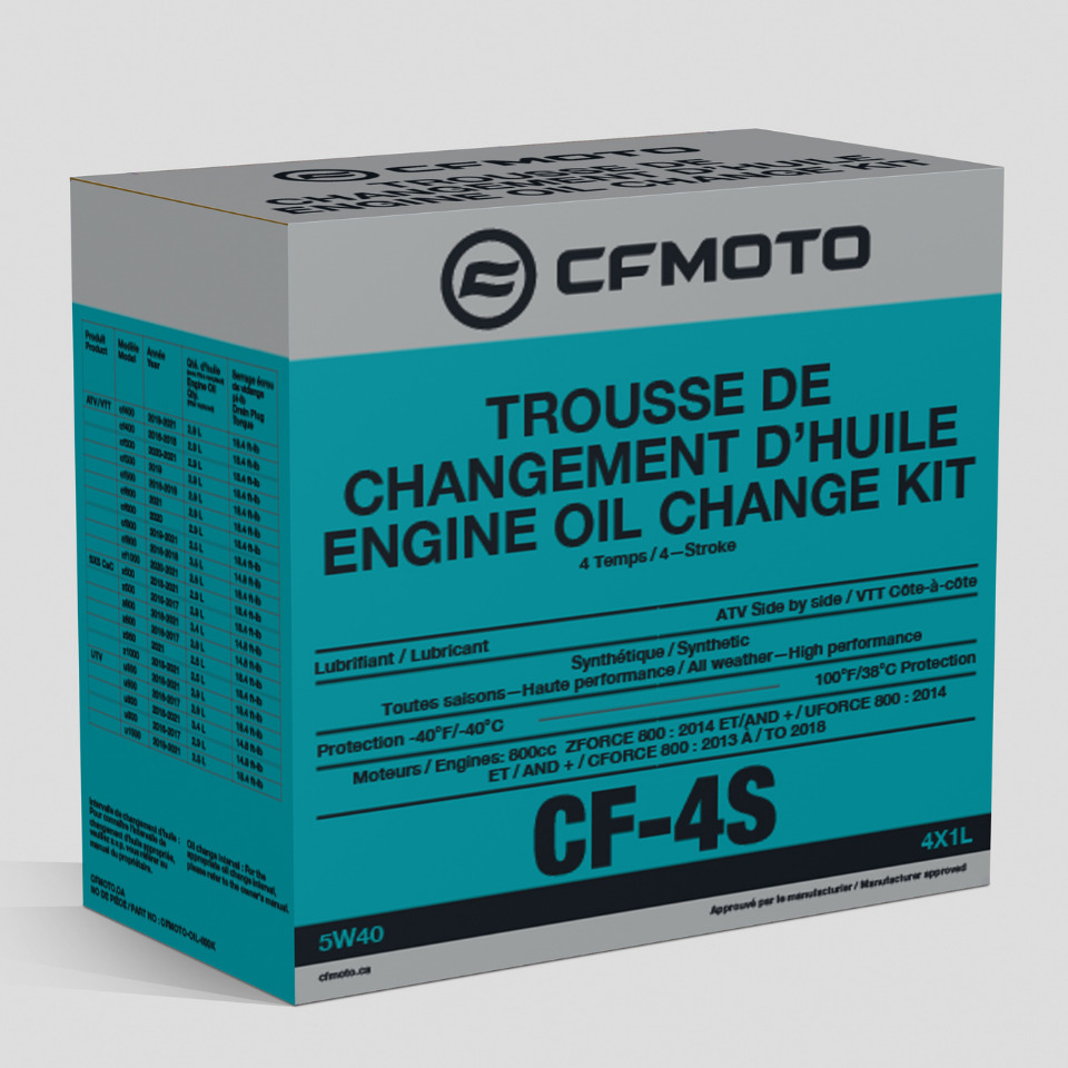 CF MOTO ATV/UTV OIL CHANGE KIT 4L