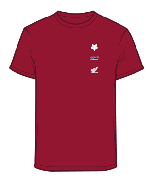 Fox X Honda Tee II FLM Red
