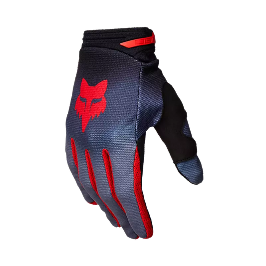 Fox Youth 180 Interfere Glove Grey/Red