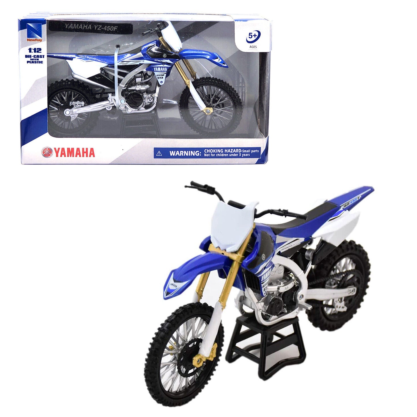 Yamaha YZF450 1:12 Diecast