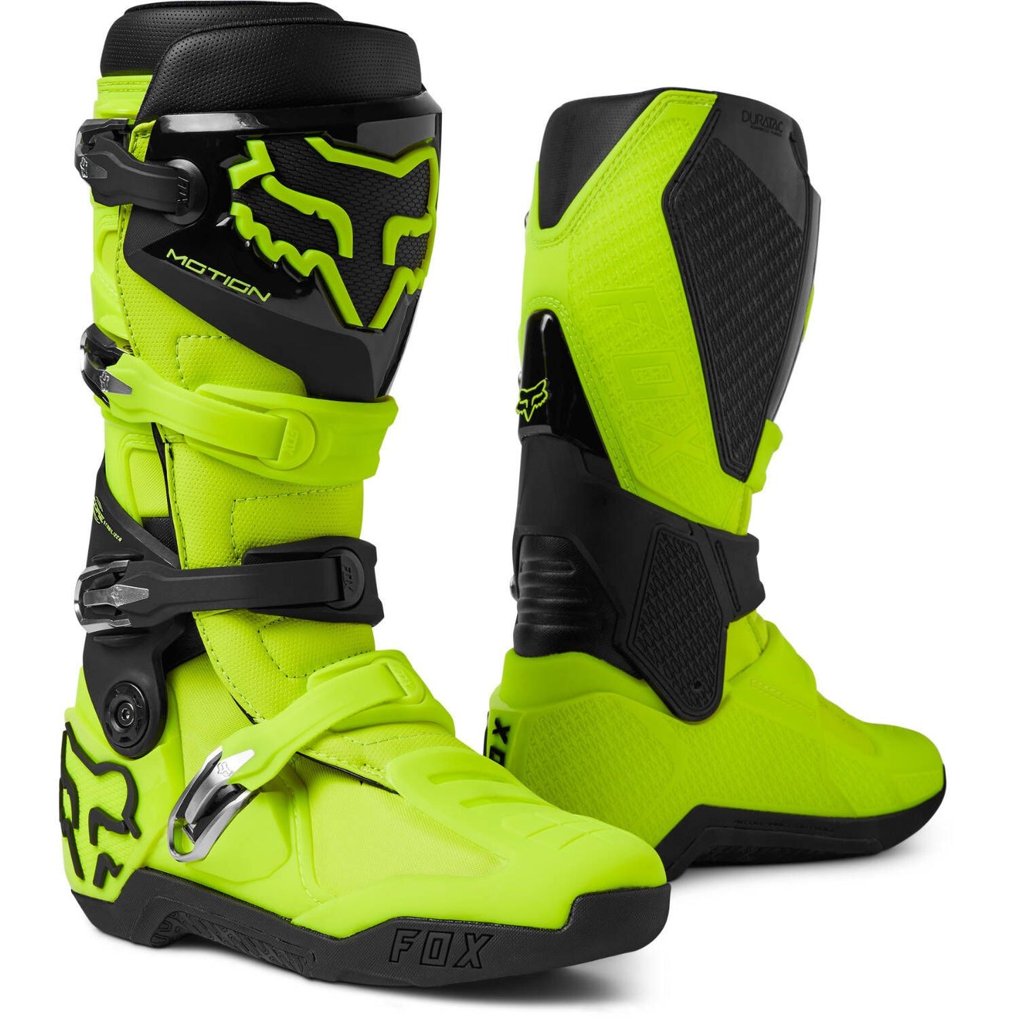 Fox Racing Motion MX Boots - Flo Yellow