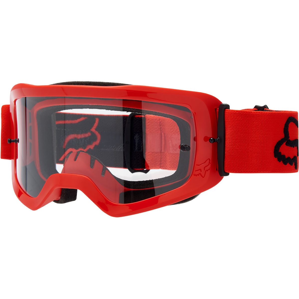 Youth Fox Main Stray MX Goggles - Red