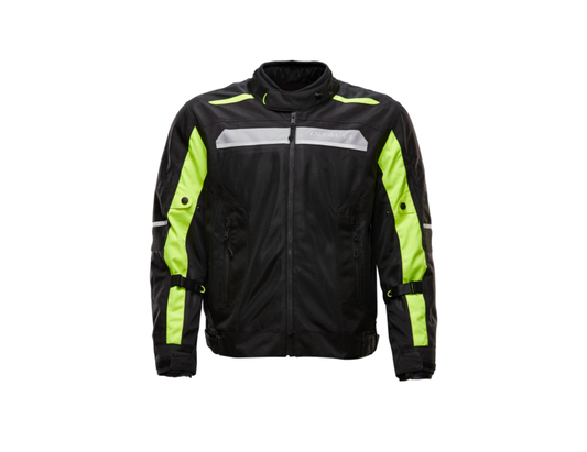 Olympia AirGlide 6 Mesh Jacket - Black/HiViz