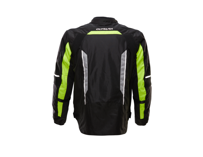 Olympia AirGlide 6 Mesh Jacket - Black/HiViz