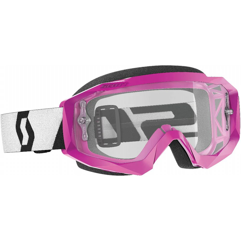 Scott Hustle X MX Goggles - Pink