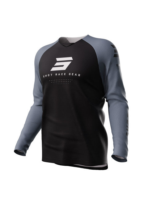 Shot Racing Raw Escape MX Jersey - Grey