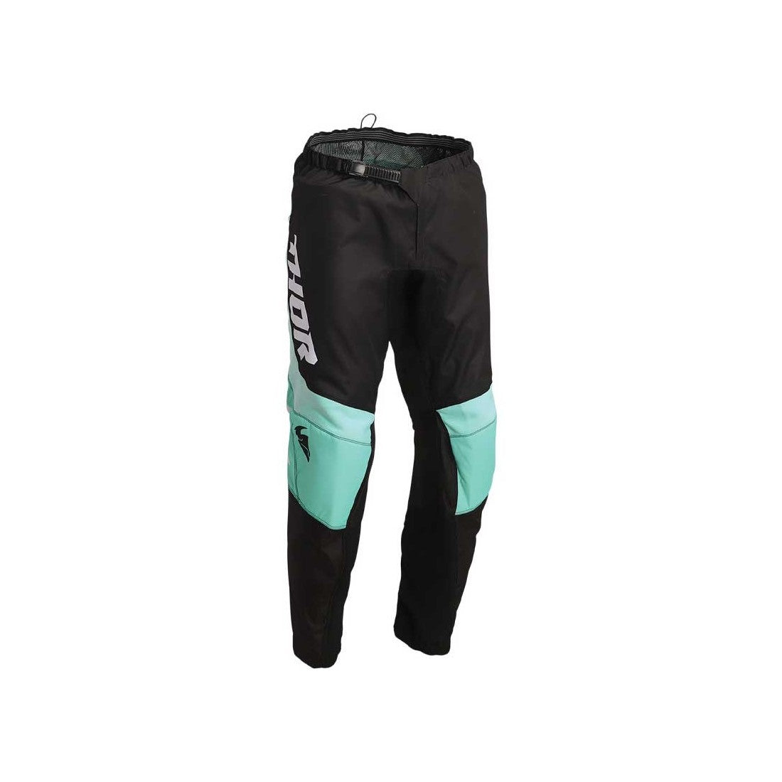 Youth Thor Sector MX Pants - Black/Mint