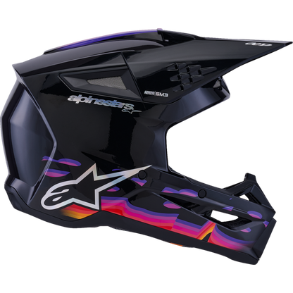 ALPINESTAR HELMET SM3 FORCE BLACK-GLOSS